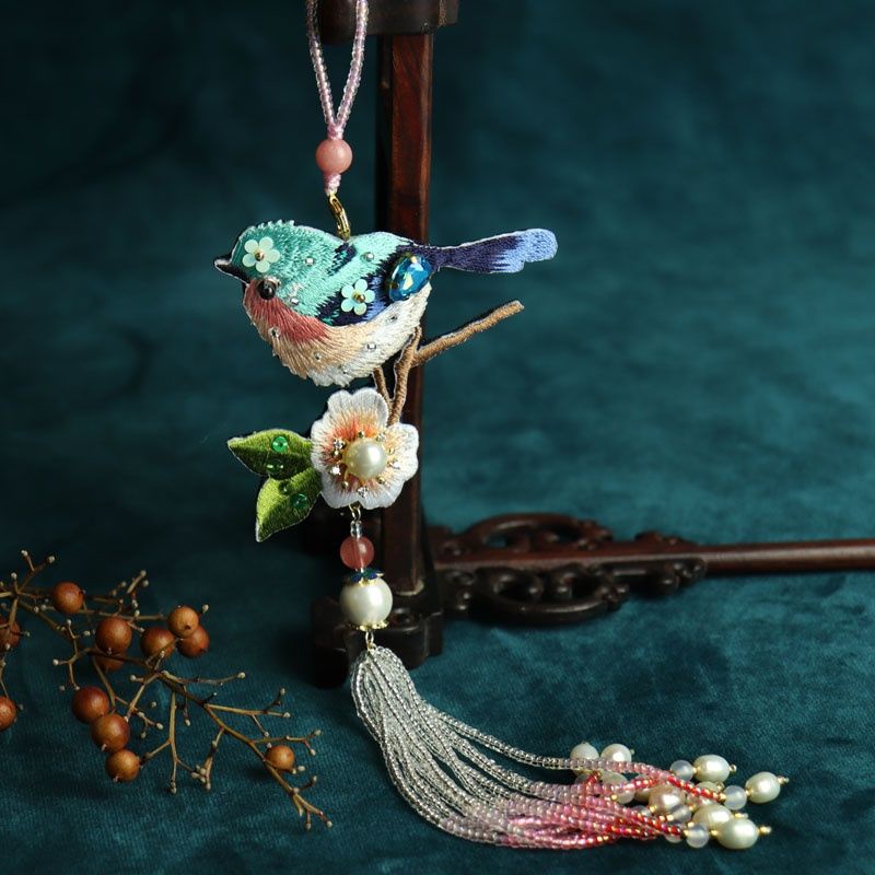 {สี Zhen Yuan} เย็บด้วยมือ Vintage Qipao พร้อม Presse{源色} 1.8