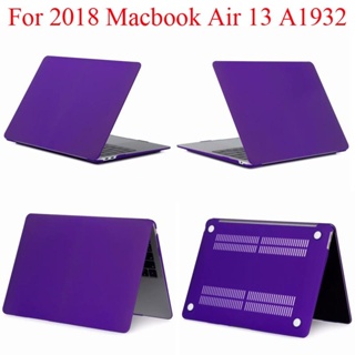 เคสแข็ง เนื้อแมตต์ สําหรับป้องกัน Macbook Air 13 A1932 13.3 นิ้ว Air13