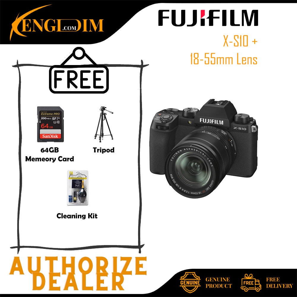 เลนส์ FUJIFILM X-S10/ XS10 + XF 18-55mm