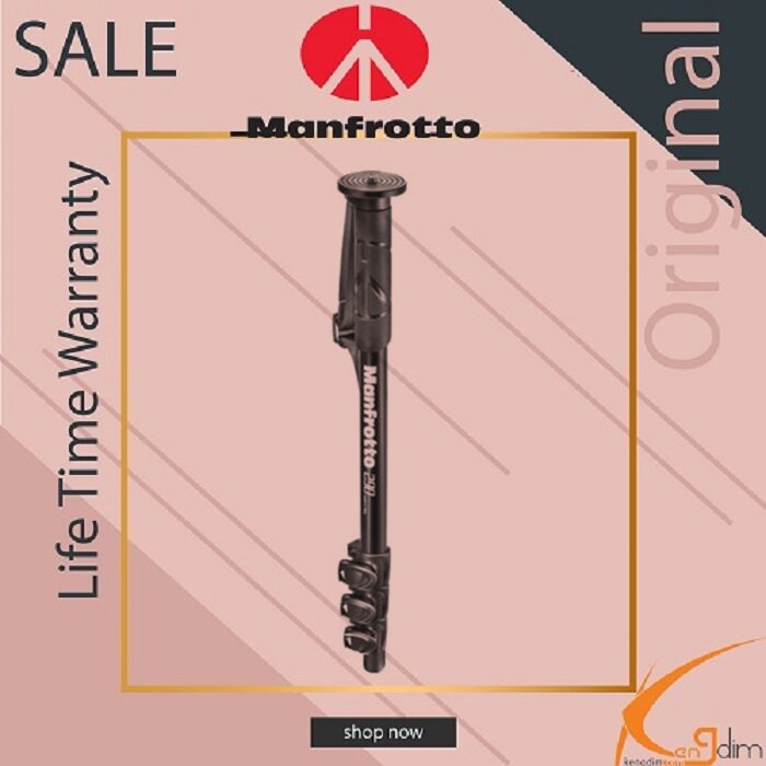 Manfrotto 290 คาร์บอนไฟเบอร์ Monopod
