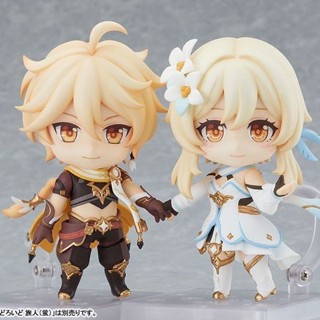 พร้อมส่ง ฟิกเกอร์แชสซีเปล่า Nendoroid Genshin Traveler 1717 เรืองแสง 1718 ขยับได้ สองมิติ สําหรับตกแต่ง