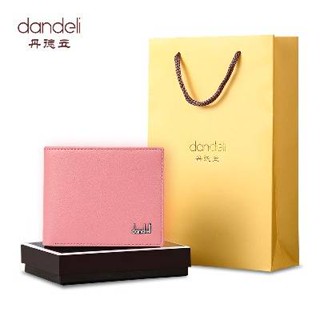 กระเป๋าสตางค์ Dandeli ของแท้กระเป๋าสตางค์ผู้หญิงใหม่สั้นสดน่ารักกระเป๋าสตางค์แนวนอนของผู้หญิงกระเป๋าสตางค์นักเรียนบาง