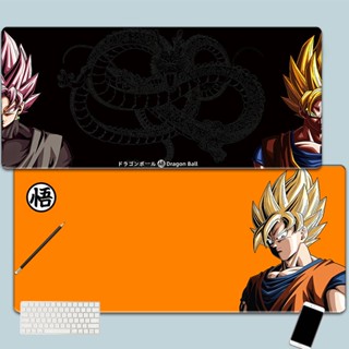 mouse pad แผ่นรองเมาส์ Dragon Ball Super Z Series Monkey King Chao ยี่ห้อ Mouse Pad Oversized Lock Edge Thickened Computer Desk Keyboard Pad