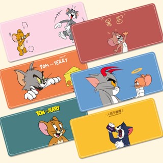 แผ่นรองเมาส์ mouse pad แผ่นรองเมาส์ขนาดใหญ่ล็อคตะเข็บหนาแมวและเมาส์แป้นพิมพ์คอมพิวเตอร์สํานักงานกันน้ําขนาดใหญ่ 2021 แผ่นรองเมาส์ปฏิทิน