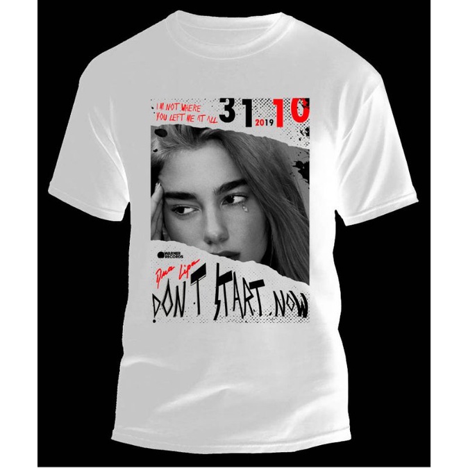 DUA LIPA เสื้อยืด***