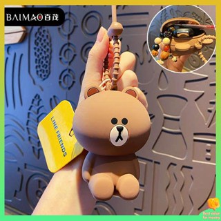 กระเป๋าตังค์ผู้หญิง กระเป๋าใส่เหรียญ ของแท้ LINE FRIENDS หมีบราวน์เคนนี่กระต่ายกระเป๋าใส่เหรียญน่ารักกระเป๋าใส่กุญแจกระเป๋าสตางค์ใบเล็กกระเป๋าเก็บหูฟัง