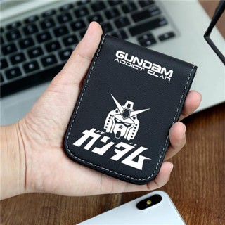 [ที่ใส่บัตรรถจักร] เคสหนัง ลายการ์ตูนยูนิคอร์น สําหรับป้องกันใบขับขี่กันดั้ม