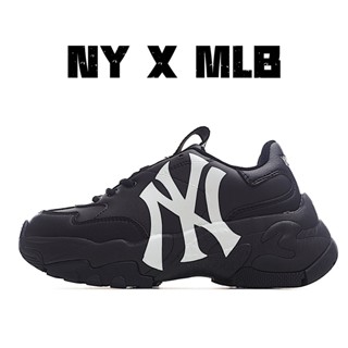 【ของแท้ 100%】mlb รองเท้าผ้าใบ monogram chunky Yankees