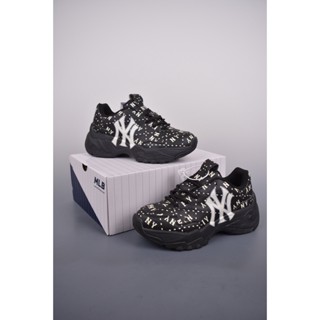 【ของแท้ 100%】mlb รองเท้าผ้าใบ monogram chunky Yankees