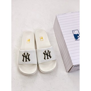 Mlbny US Rugby Yankees Limited x Korea Limited MLB รองเท้าแตะแฟชั่น อเนกประสงค์