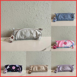 ใหม่ Kipling กระเป๋าเครื่องเขียน กระเป๋าเครื่องเขียน แบบพกพา น่ารัก K09406 (6 สี)