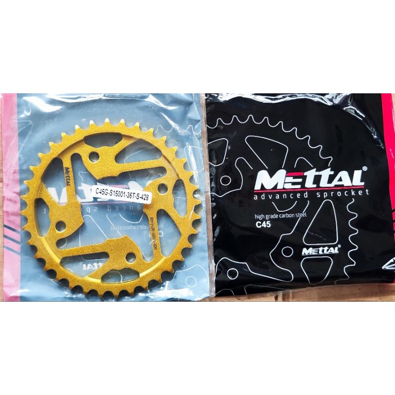 SUZUKI RAIDER 150 SPROCKET GOLD BETTAL 36T / 37T / 38T / 14T / 15T