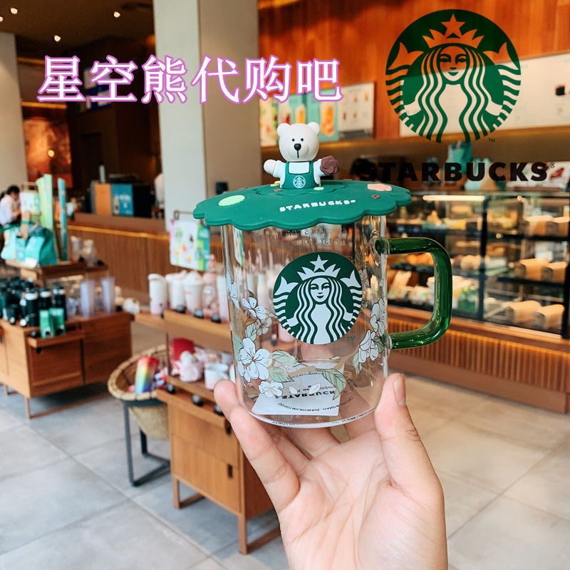 ★ins ขายดี Starbucks แก้วใส่เครื่องดื่ม กาแฟสด นม น้ําเดือด ทนความร้อนสูง สไตล์เกาหลี สําหรับเพื่อน สํานักงาน 2022