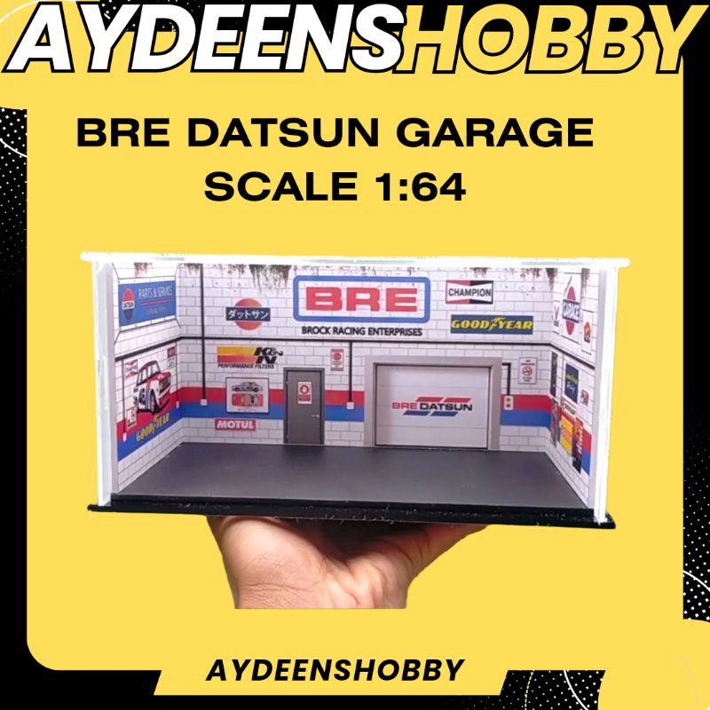 DIORAMA 1/64 BRE DATSUN GARAGE