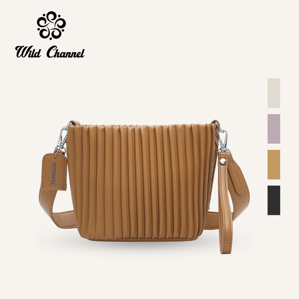 [CLEARANCE]-WILD CHANNEL Ladies Top Handle Sling Bag NDU 2218 หลากสี