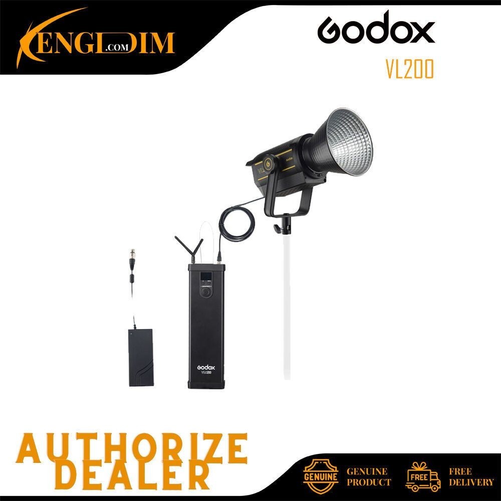 ไฟวิดีโอ LED Godox VL200