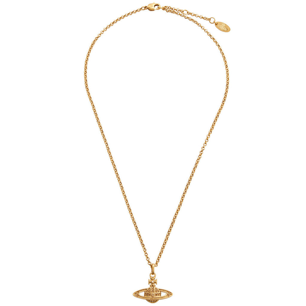 Vivienne Westwood Mini Bas สร้อยคอ orb ประดับบรรเทา