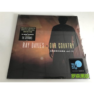 แผ่นไวนิล Unopened Ray Davies Our Country Americana Act II Rock 2LP LSCP2