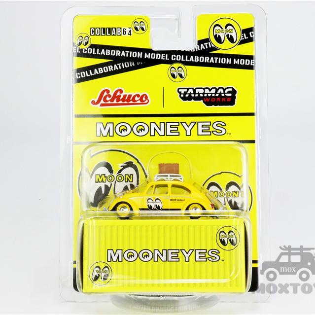 Tw x Schuco Co-Branded 1: 64 โมเดลรถ Volkswagen Beetle Mooneyes Mooneyes