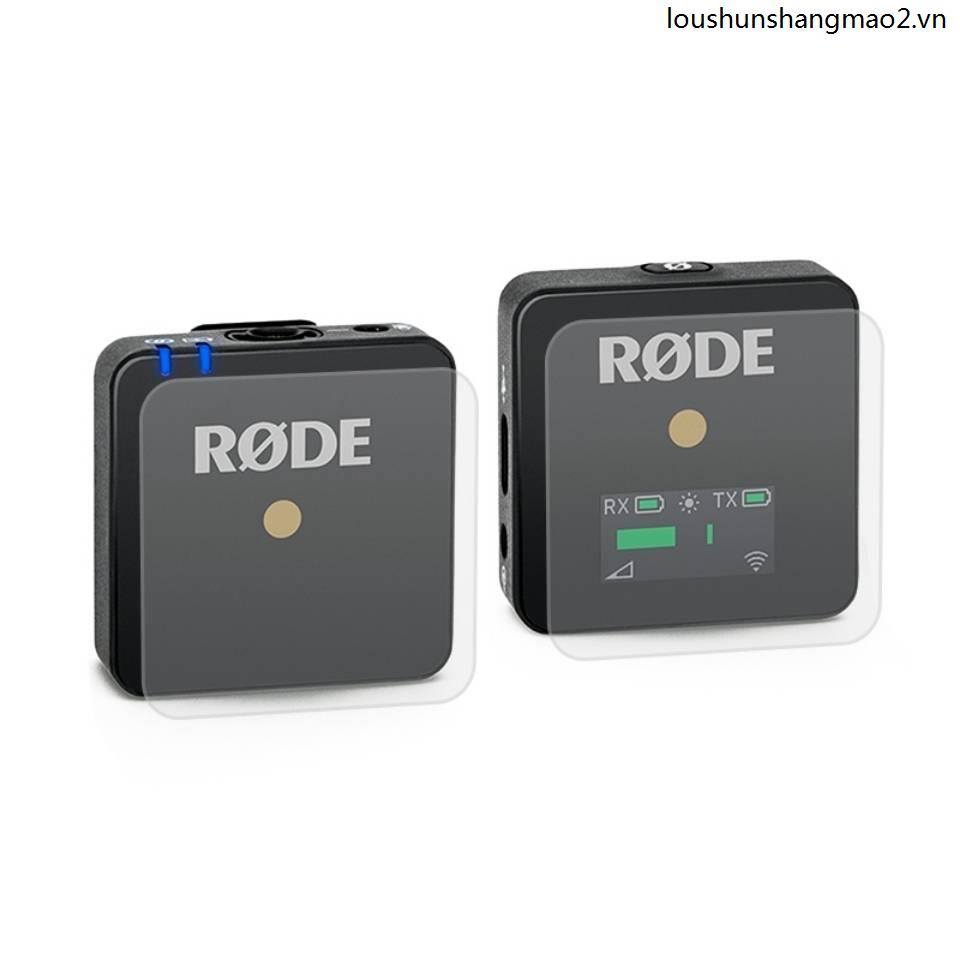 ฟิล์มกันรอยหน้าจอไมโครโฟนไร้สาย สําหรับ RODE RODE Wireless go I/II