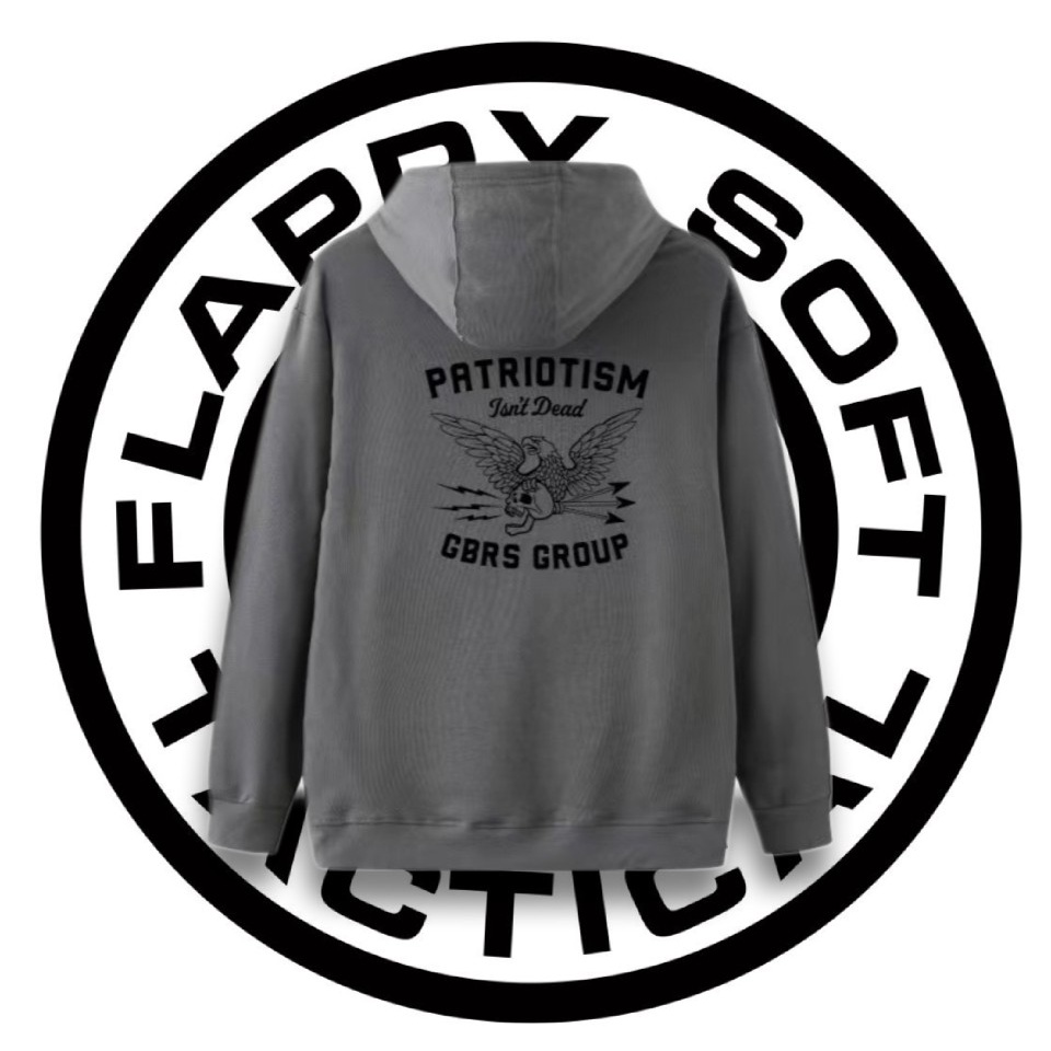 G GBRS PATRIOTYM เสื้อสเวตเตอร์มีฮู้ดจําลอง