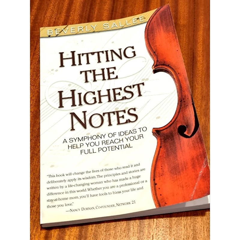 ตีบันทึกสูงสุด Symphony Of Ideas Reach Potential Self Help Personal Development Success Book Beverly Sallee