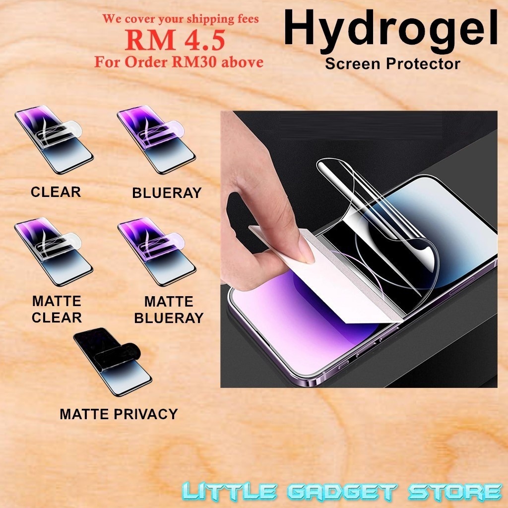 Oppo Find X X2 X3 X5 X6 X7 Lite Neo Pro Ultra Hydrogel ป้องกันหน้าจอ