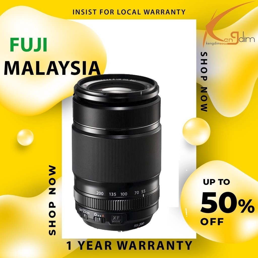 เลนส์ Fujifilm XF 55-200mm f/3.5-4.8 R LM OIS
