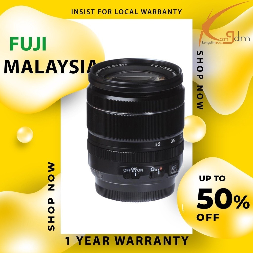 (กล่องสีขาว) เลนส์ซูม Fujifilm XF 18-55mm f/2.8-4 R LM OIS