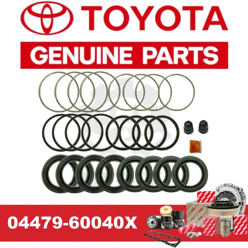 (FRONT) ชุดซ่อมดิสก์เบรกสําหรับ Toyota Land Cruiser HZJ105/FZJ105 & Lexus LX470 2002 (HALF SET)