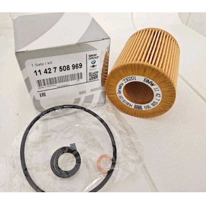กรองน้ํามันเครื่อง 11427508969 BMW N42 N46 ENGINE X1 X3 E81 E82 E87 E88 E46 E61 E90 E91 E92 E93