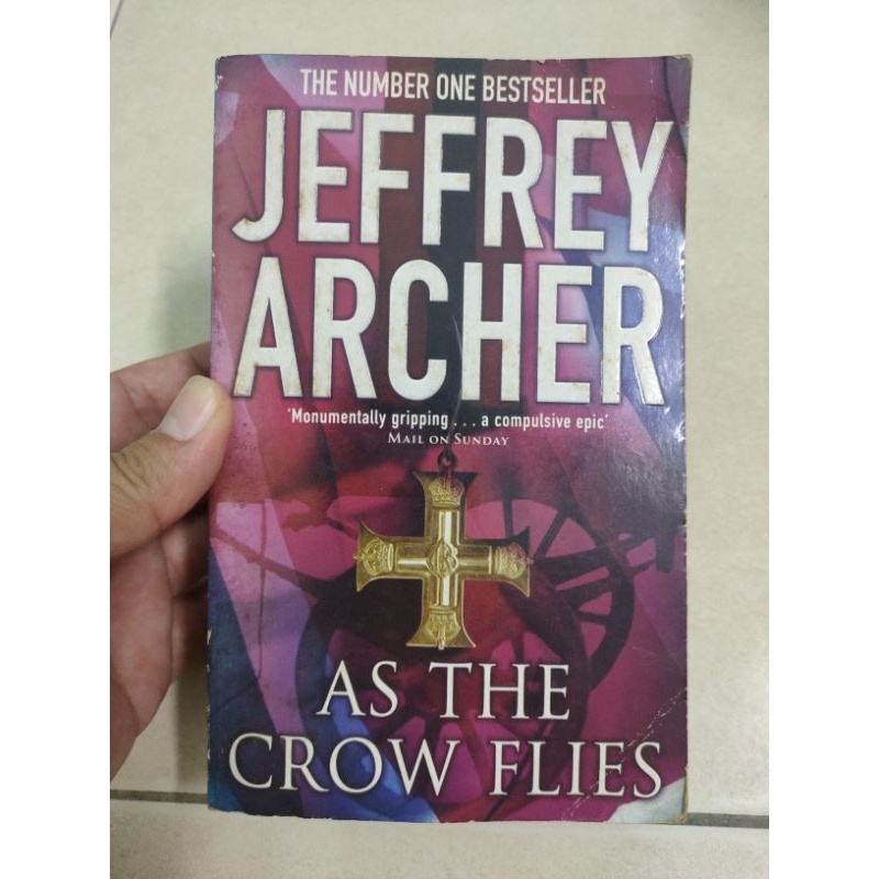 [BB] [ใช้แล้ว] As the Crow Flies by Jeffrey Archer (Thriller &gt; Mystery / Crime / Suspense)