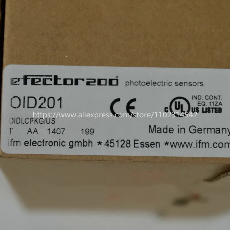✩1PCS ใหม่ของแท้ IFM Photoelectric Distance Sensor OID201