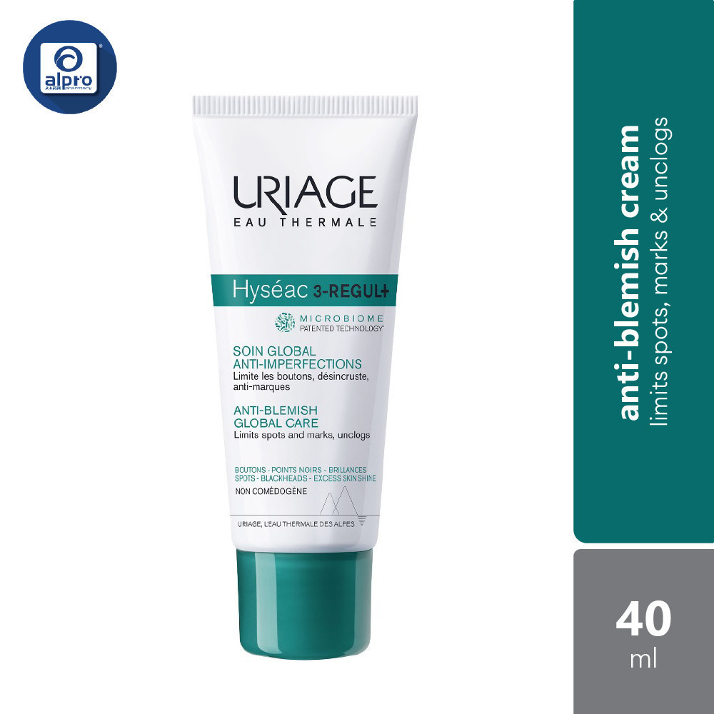 Uriage Hyseac 3-Regul Global Skin Care 40มล