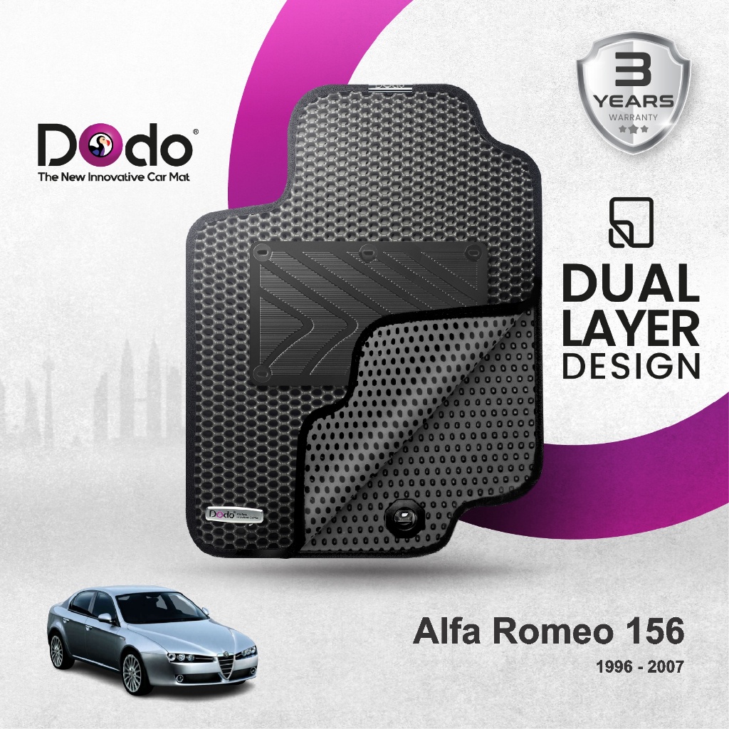โดโด้® พรมรถยนต์ Alfa Romeo 156 1996 - 2007