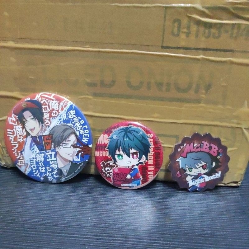 Hypmic / Hypnosis Microphone Official Buster Bros Round Badges