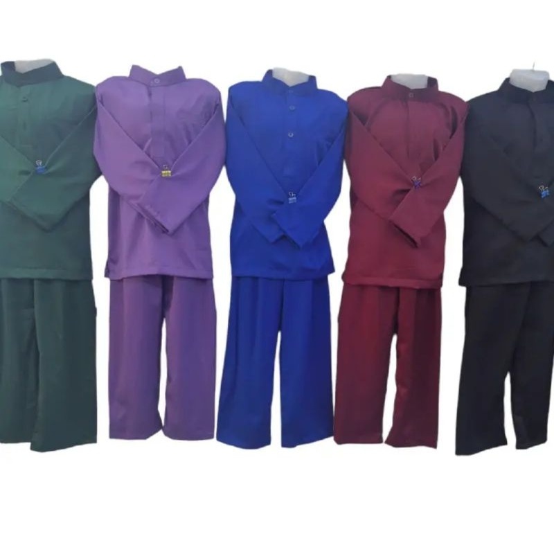 Baju Melayu Boys Set 2y-12y (Pearl Skin premium)