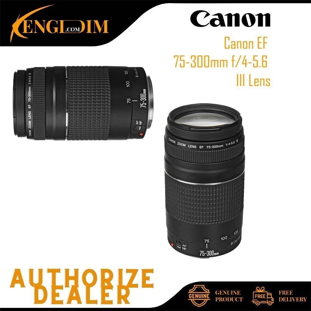 เลนส์ Canon EF 75-300mm f/4-5.6 III
