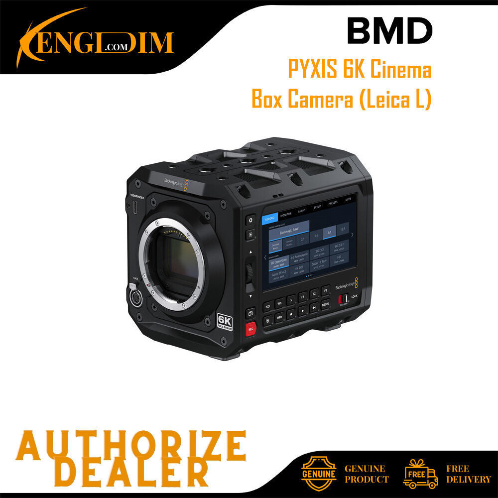 Blackmagic Design กล้องกล่องโรงภาพยนตร์ PYXIS 6K