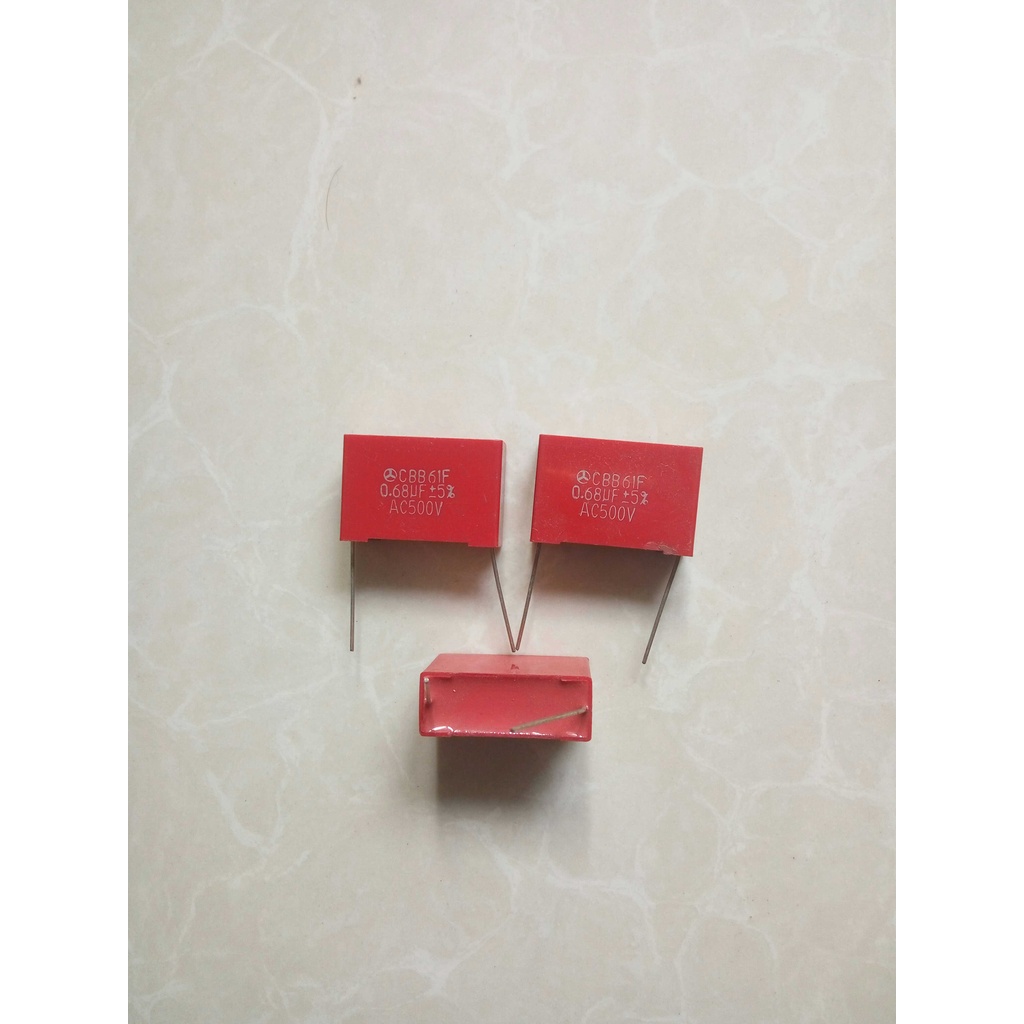 C cbb61, 0.68 uf/ac400v, Safety Capacitor Motor Capacitor Square Capacitor Pin Capacitor