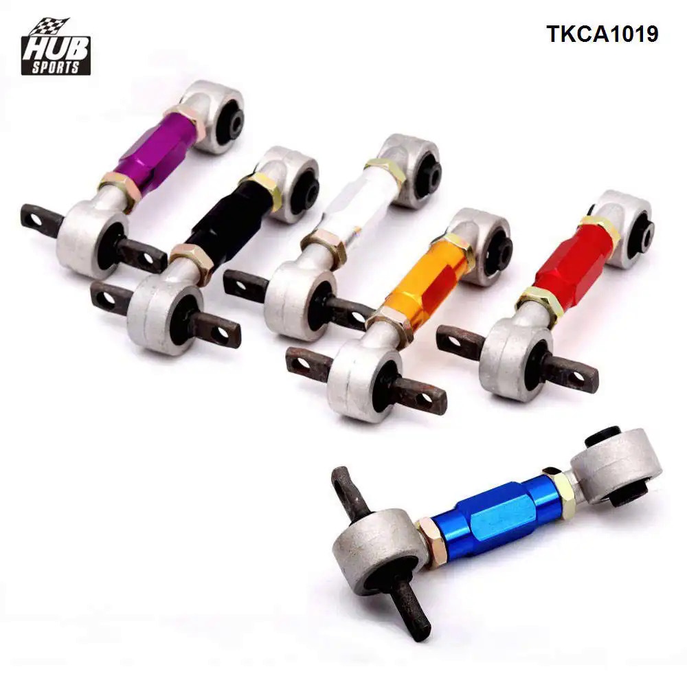 ชุดควบคุมแขนหลังแบบปรับได้ Fit สําหรับ Honda Civic EK/EG (เงิน,น้ําเงิน,แดง,ทอง,ม่วง,ดํา) TKCA1019