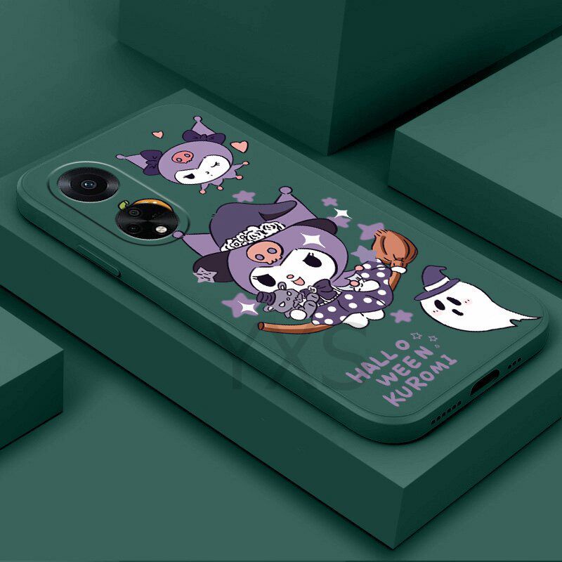 New เคส OPPO A17 4G A78 5G A98 5G A78 4G A58 4G A38 4G A18 4G เคส TPU ขี่กวาดจับ Kulomi กรณีซิลิโคนนุ่ม