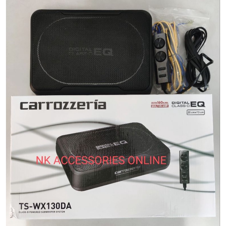 CarrOZeria TS-WX130DA 160Watts Underseat Subwoofer**100 *