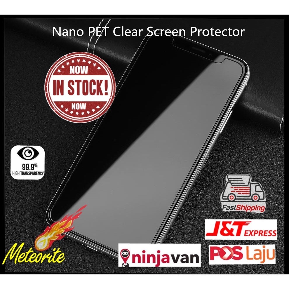 Htc One / A9 / A9s / E9 + / E9s / E8 / M8 Eye NANO PET Clear / Blueray Screen Protector
