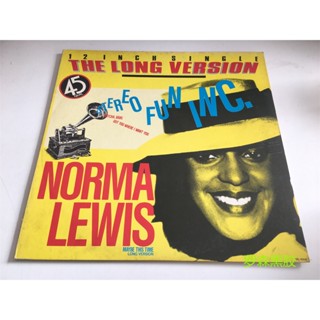 แผ่นไวนิล NORMA LEWIS LP LSCP2 45 to THE LONG VERSION