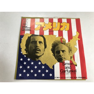 แผ่นไวนิล LP LSCP2 Simon And Garfunkel-America ขนาด 23 ซม.