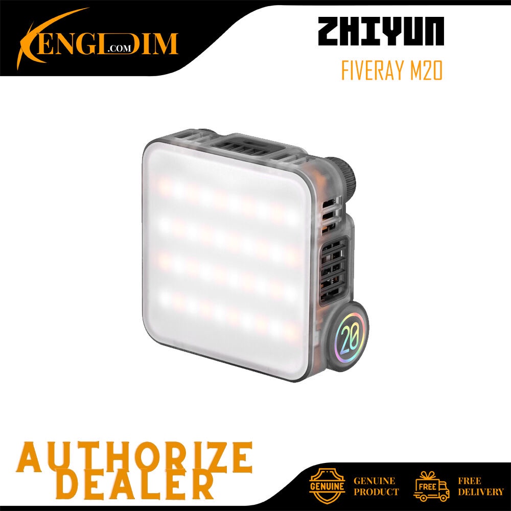 Zhiyun FIVERAY M20 ไฟ LED สองสี