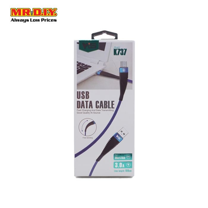 WB Micro-USB Fast Charging and Data Transmission Cable 3.0A (1m)