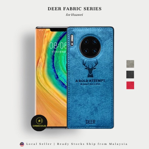 Huawei Nova 5T Nova 7 Nova 7i Nova 7 Pro Nova 7 SE Deer Design Matte Cloth Phone Case Cover Casing S