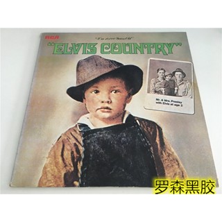 Elvis Presley~" Elvis Country LP ไวนิล LSCP2